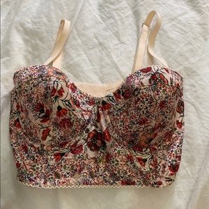 Victoria's Secret Floral Bustier